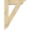 Ekena Millwork Traditional Traditional Rough Sawn Bracket w/ Offset Brace, Douglas Fir, 8"W x 30"D x 42"H BKT0806X30X42TRA01RDF - alternate 3
